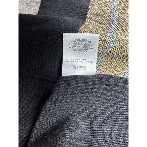 Jones New York full-zip jacket, likely a plaid tweed knit Womens Medium Bomber - Picture 11 of 12